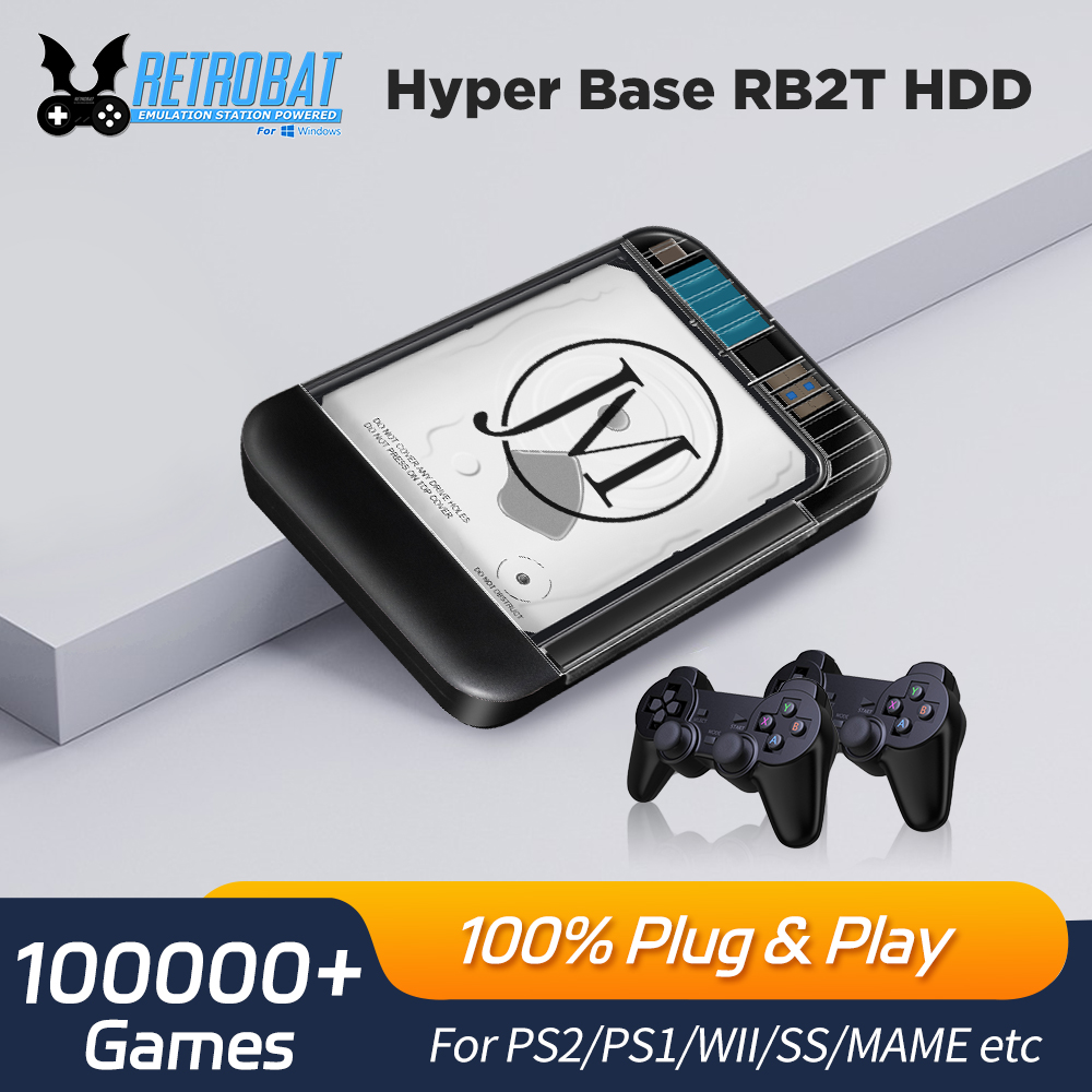 Retro Gaming Usb - Retrobat 2T Portable External Game HDD