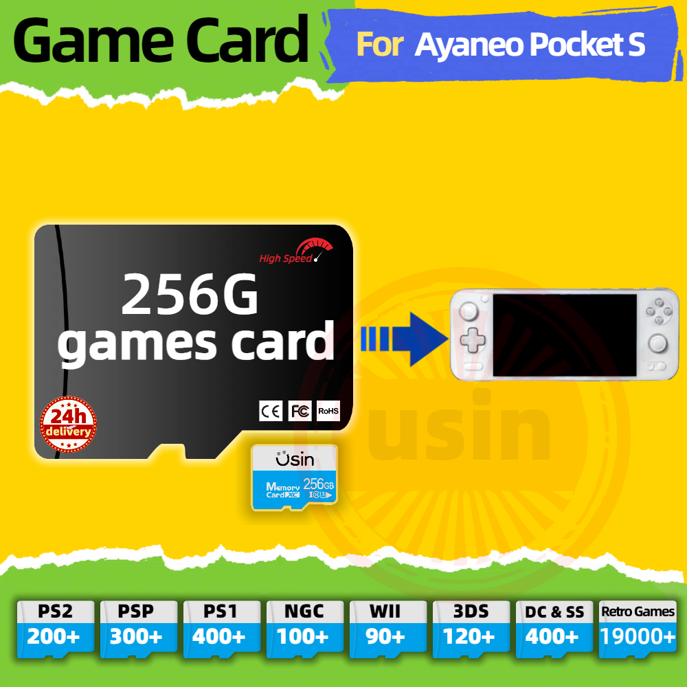 Retro Gaming Pro - Game Card For Ayaneo Pocket S
