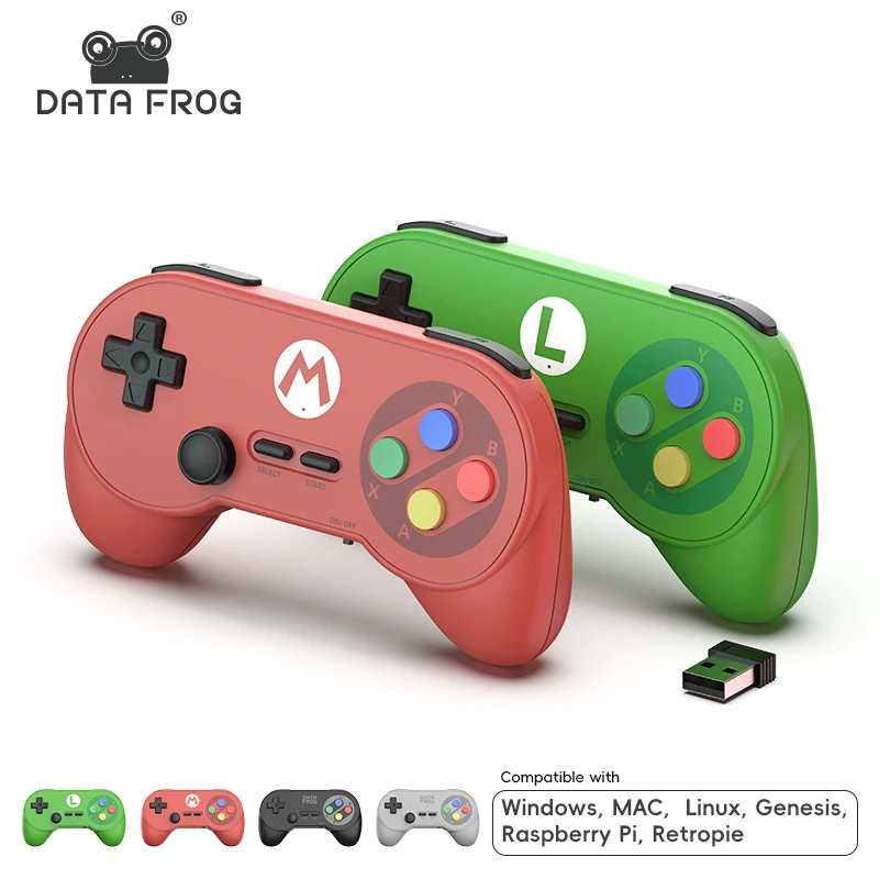 Retro Gaming Realm - Data Frog PC07 Classic Style Wireless