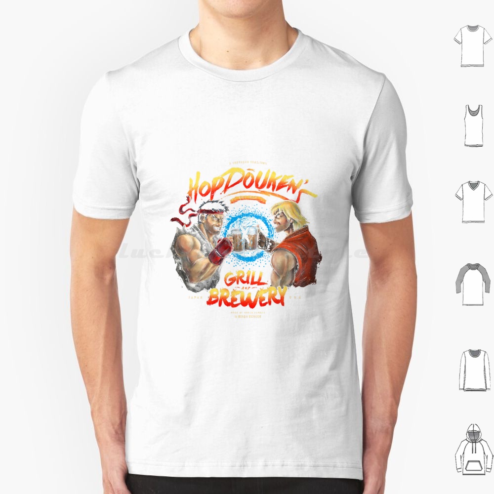 Hop Douken's T Shirt 6xl Cotto – обзор и цена Retro Gaming Kent