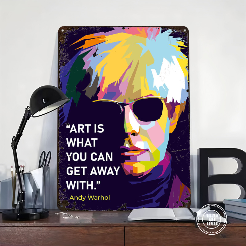 Andy Warhol Quote Poster Custo – обзор и цена Retro Gaming Quotes