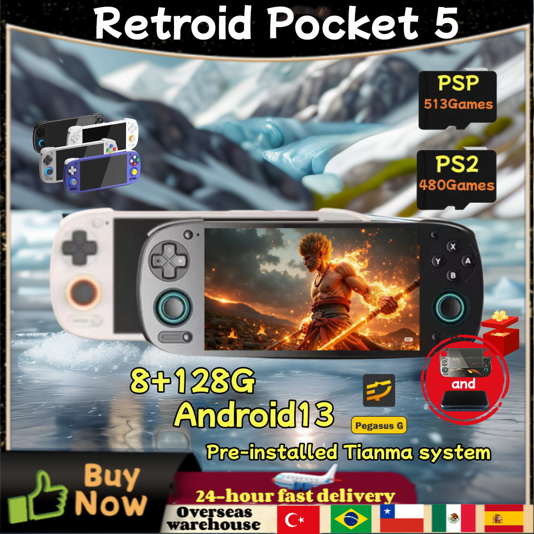 Retroid Pocket 5 RP5 Retro Han – обзор и цена Retro Gaming Android