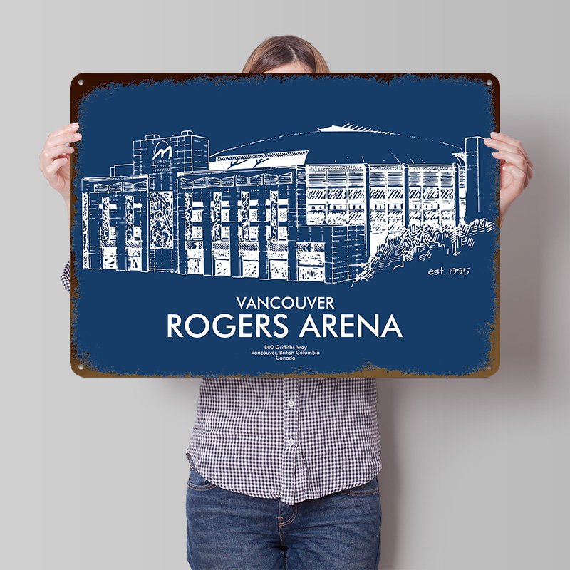 Vancouver Rogers Arena Metal P – обзор и цена Retro Gaming Vancouver
