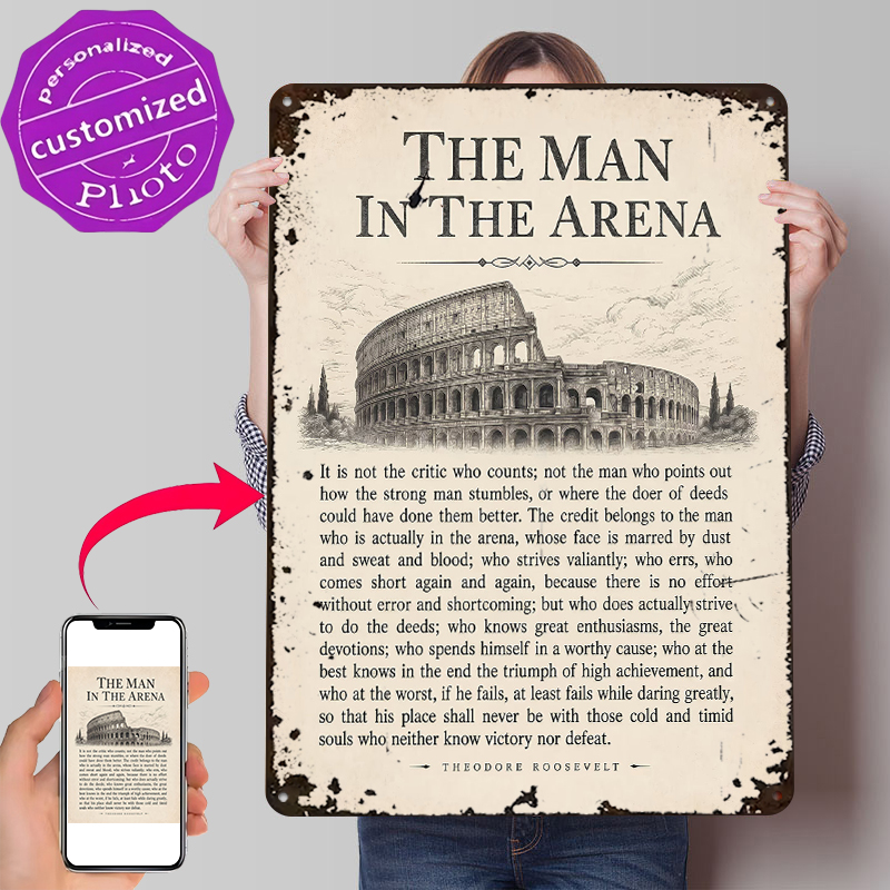 The Man in the Arena Quote Pos – обзор и цена Retro Gaming Quotes