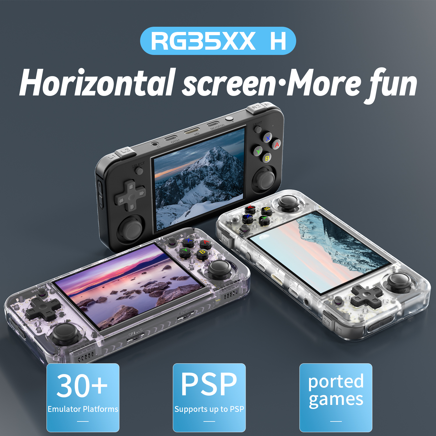 ANBERNIC RG35XX H Horizontal R – обзор и цена Retro Gaming Realm