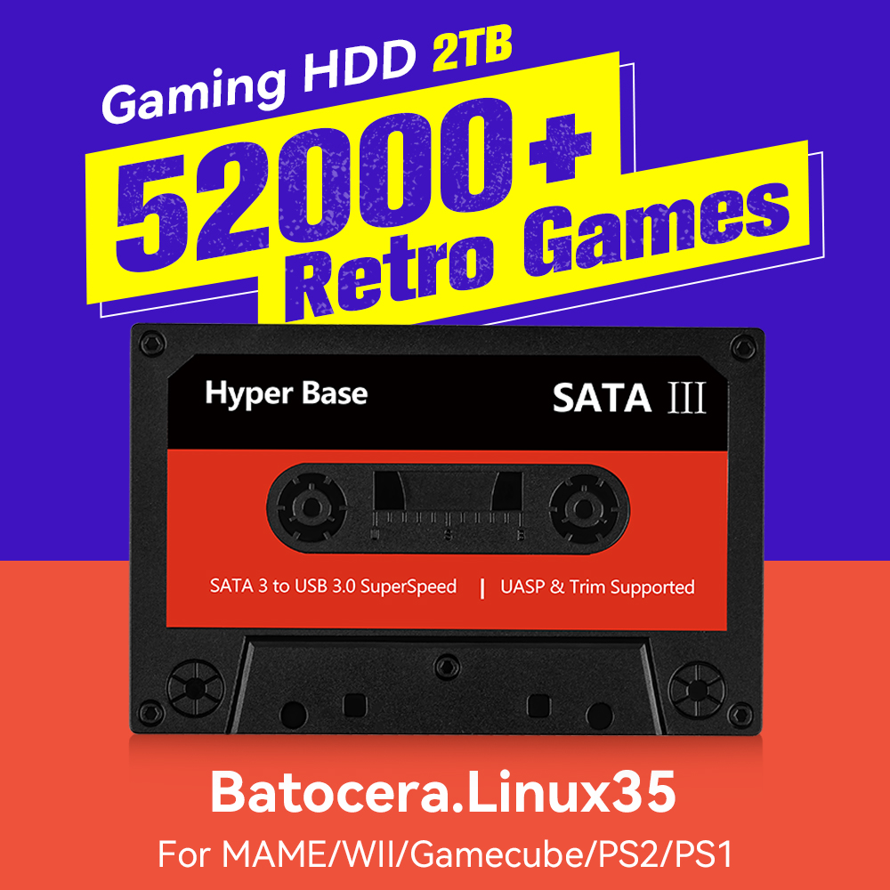 Batocera 500GB/2TB Retro Game  – обзор и цена Retro Gaming Realm