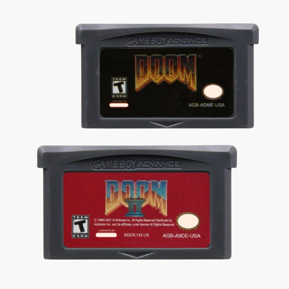 DOOM Series 32 Bit GBA Game Ca – обзор и цена Retro Gaming Video