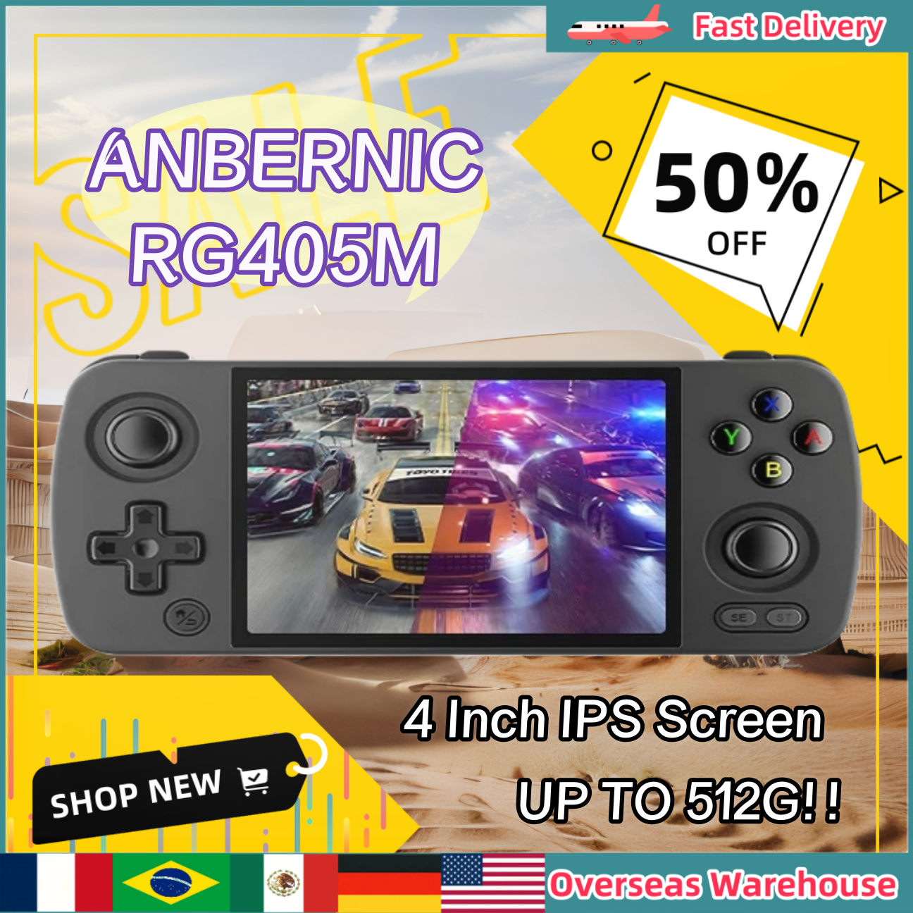 ANBERNIC RG405M Portable Retro – обзор и цена Retro Gaming Android