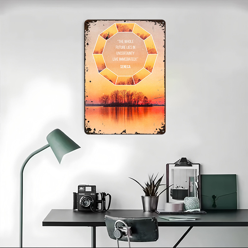 Seneca Quote 4 Printed Poster  – обзор и цена Retro Gaming Quotes