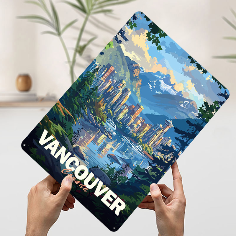 Vancouver Cityscape Printed Po – обзор и цена Retro Gaming Vancouver