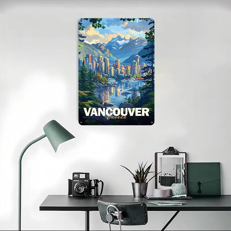 Vancouver Cityscape Printed Po – обзор и цена Retro Gaming Vancouver
