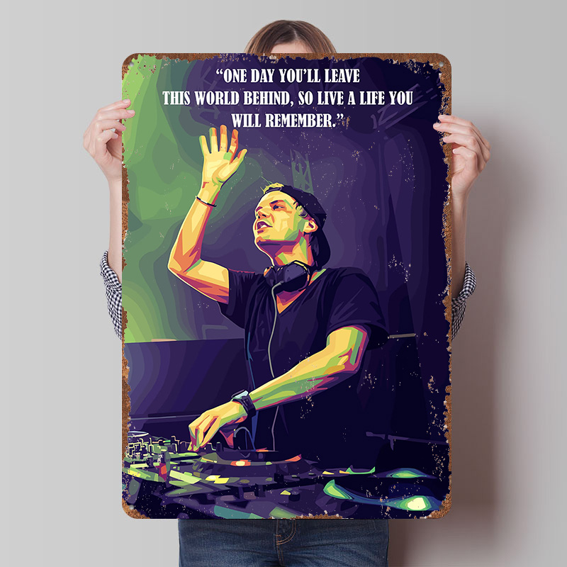 Avicii Quotes Printed Poster C – обзор и цена Retro Gaming Quotes