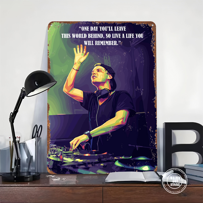 Avicii Quotes Printed Poster C – обзор и цена Retro Gaming Quotes
