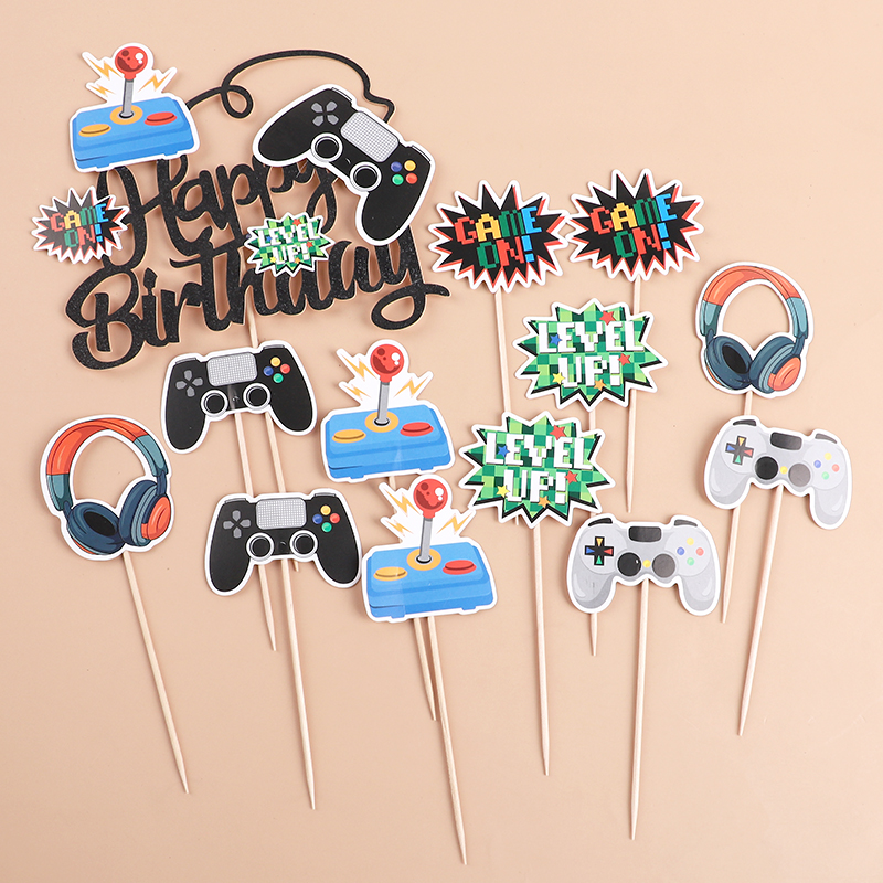 13Pcs Video Retro Game Cake To – обзор и цена Retro Gaming Video