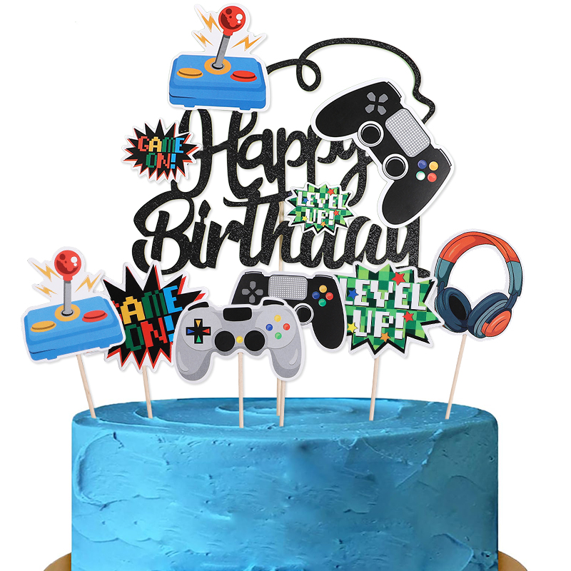13Pcs Video Retro Game Cake To – обзор и цена Retro Gaming Video