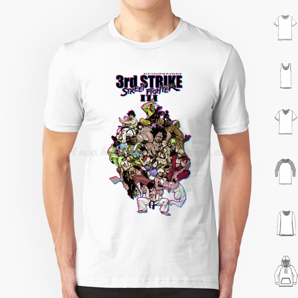 Third Strike T Shirt 6xl Cotto – обзор и цена Retro Gaming Kent
