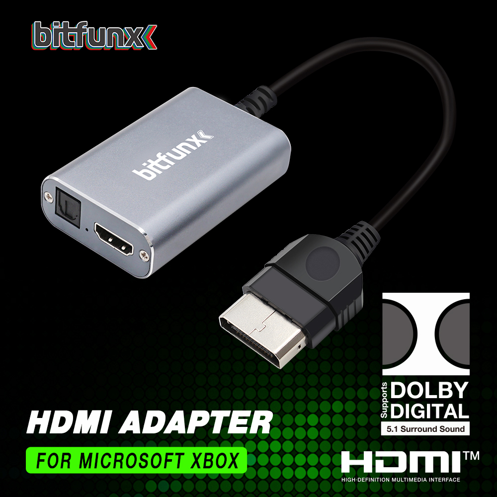 Bitfunx HDMI™ Adapter for XBOX – обзор и цена Retro Gaming Realm