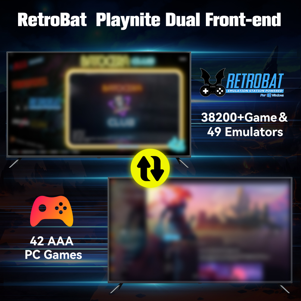 Retrobat＆Playnite System HDD R – обзор и цена Retro Gaming Usb