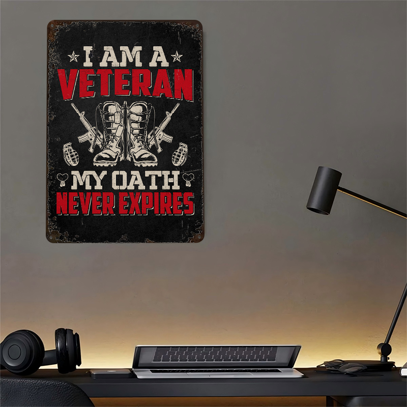 Veteran Military Quote Metal P – обзор и цена Retro Gaming Quotes