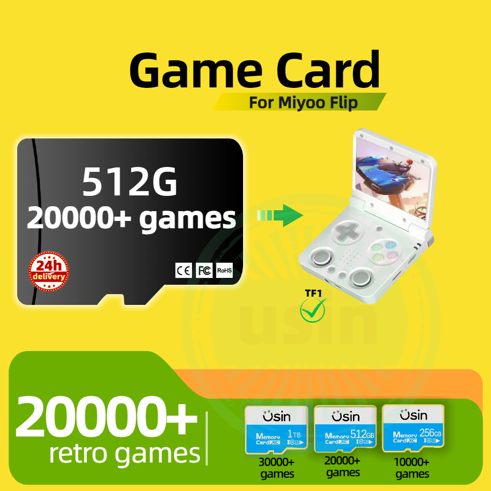 Game Card For Miyoo Flip 30000 – обзор и цена Retro Gaming Pro
