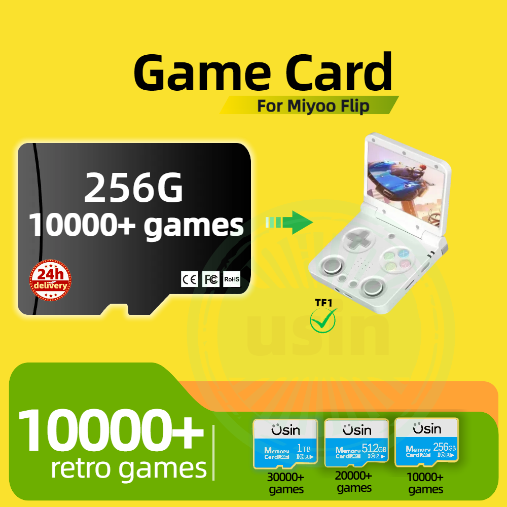 Game Card For Miyoo Flip 30000 – обзор и цена Retro Gaming Pro