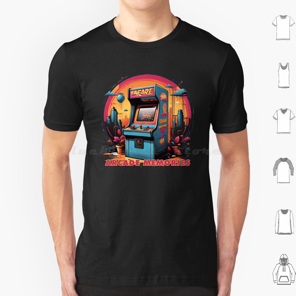 Arcade Memories-Arcade T Shirt – обзор и цена Retro Gaming Video
