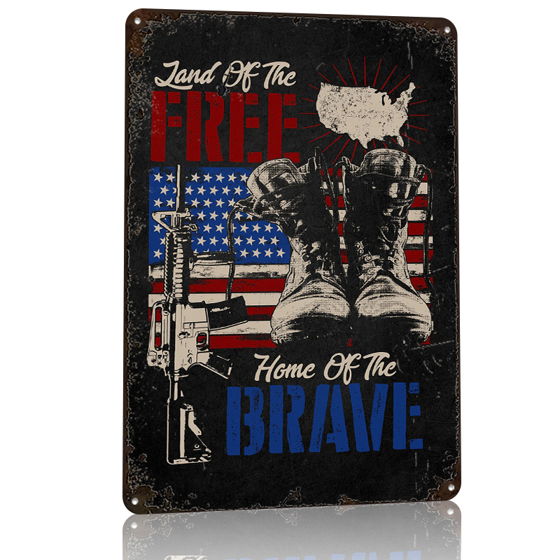 Veteran Military Quote Tinplat – обзор и цена Retro Gaming Quotes