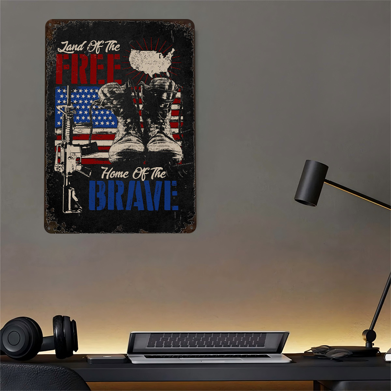 Veteran Military Quote Tinplat – обзор и цена Retro Gaming Quotes