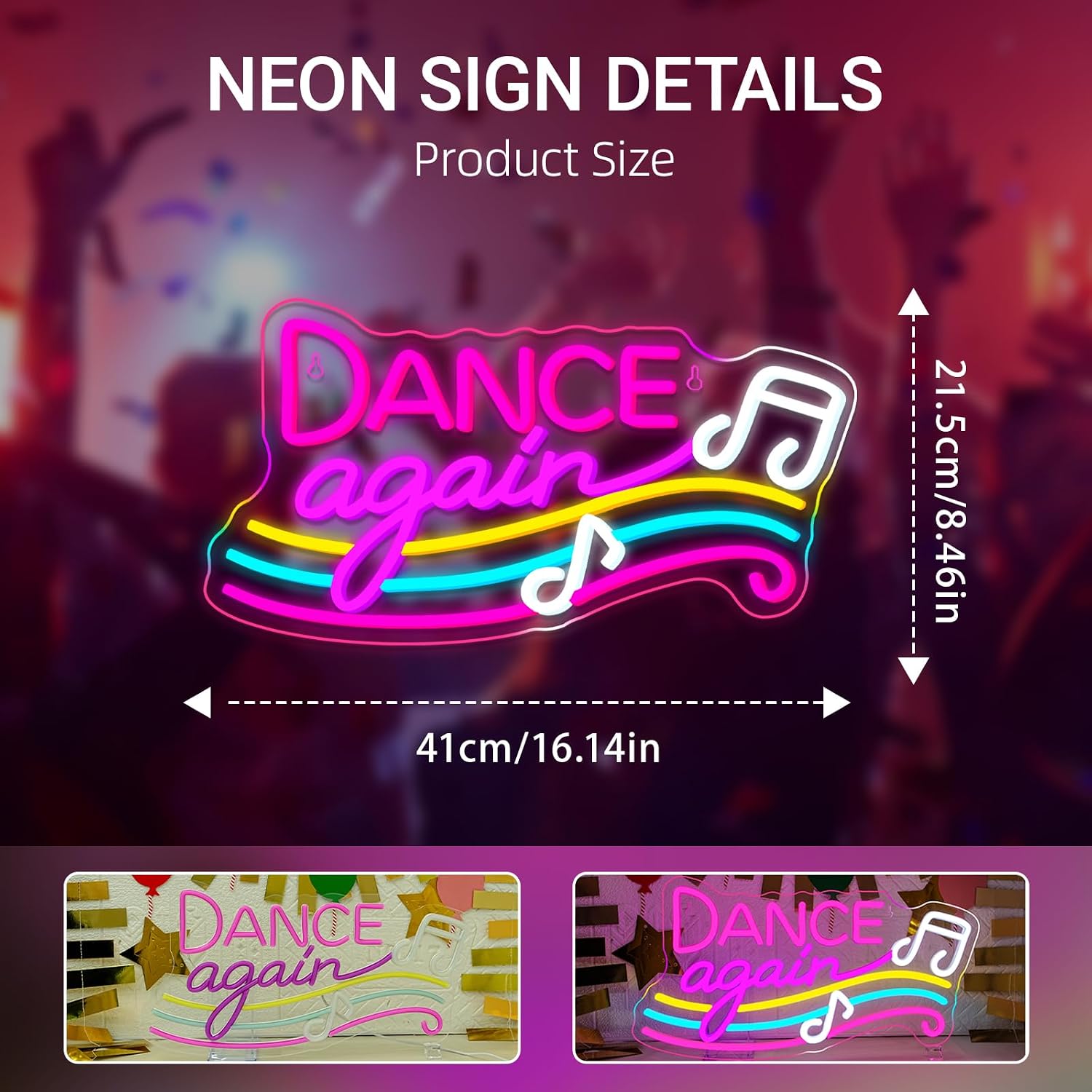Dance Neon Sign USB Powered Ha – обзор и цена Retro Gaming Usb