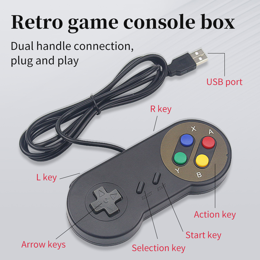 Wired USB Gamepad Retro Gaming – обзор и цена Retro Gaming Usb