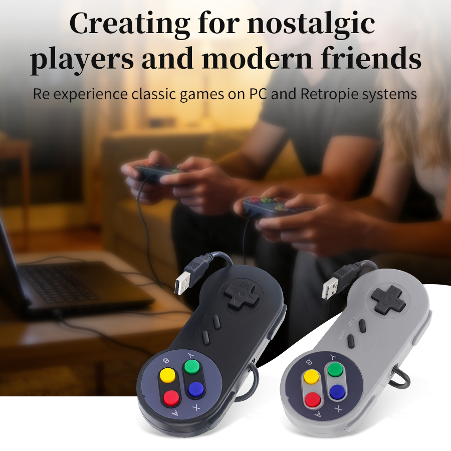 USB Gamepad Gaming Joystick Re – обзор и цена Retro Gaming Realm