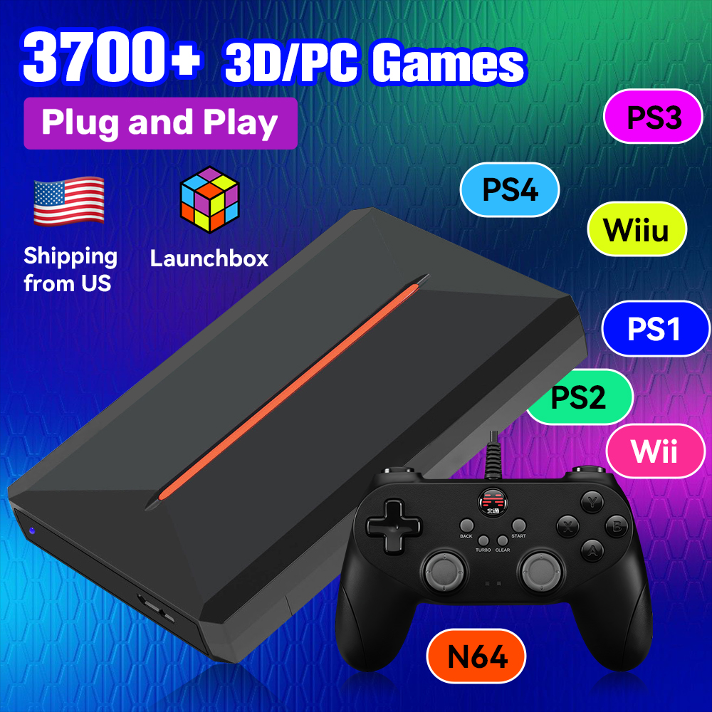 Launchbox OS 500GB Portable Ga – обзор и цена Retro Gaming Realm