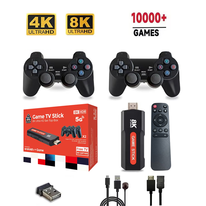 X2 Game Stick HD 4K 8K 3D Cons – обзор и цена Retro Gaming Usb