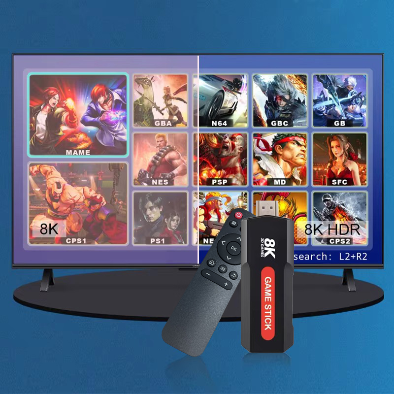 X2 Game Stick HD 4K 8K 3D Cons – обзор и цена Retro Gaming Usb