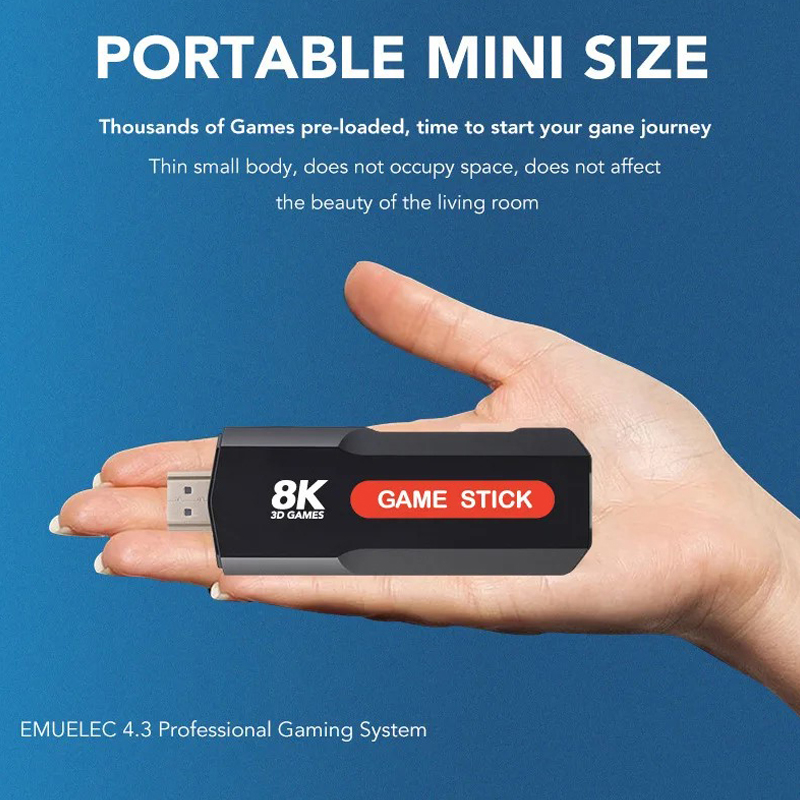 X2 Game Stick HD 4K 8K 3D Cons – обзор и цена Retro Gaming Usb