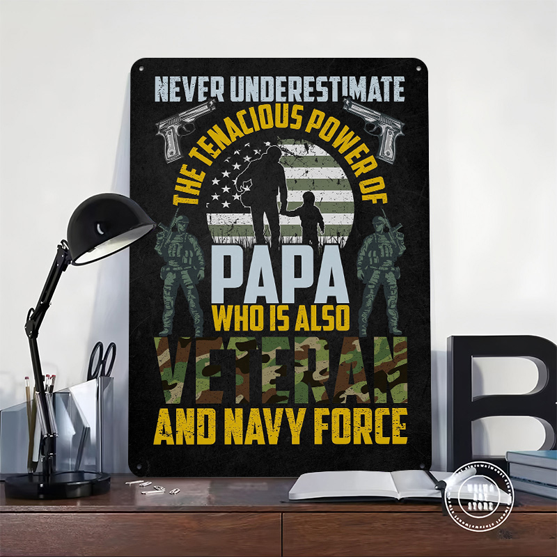 Veteran Military Quote Metal P – обзор и цена Retro Gaming Quotes